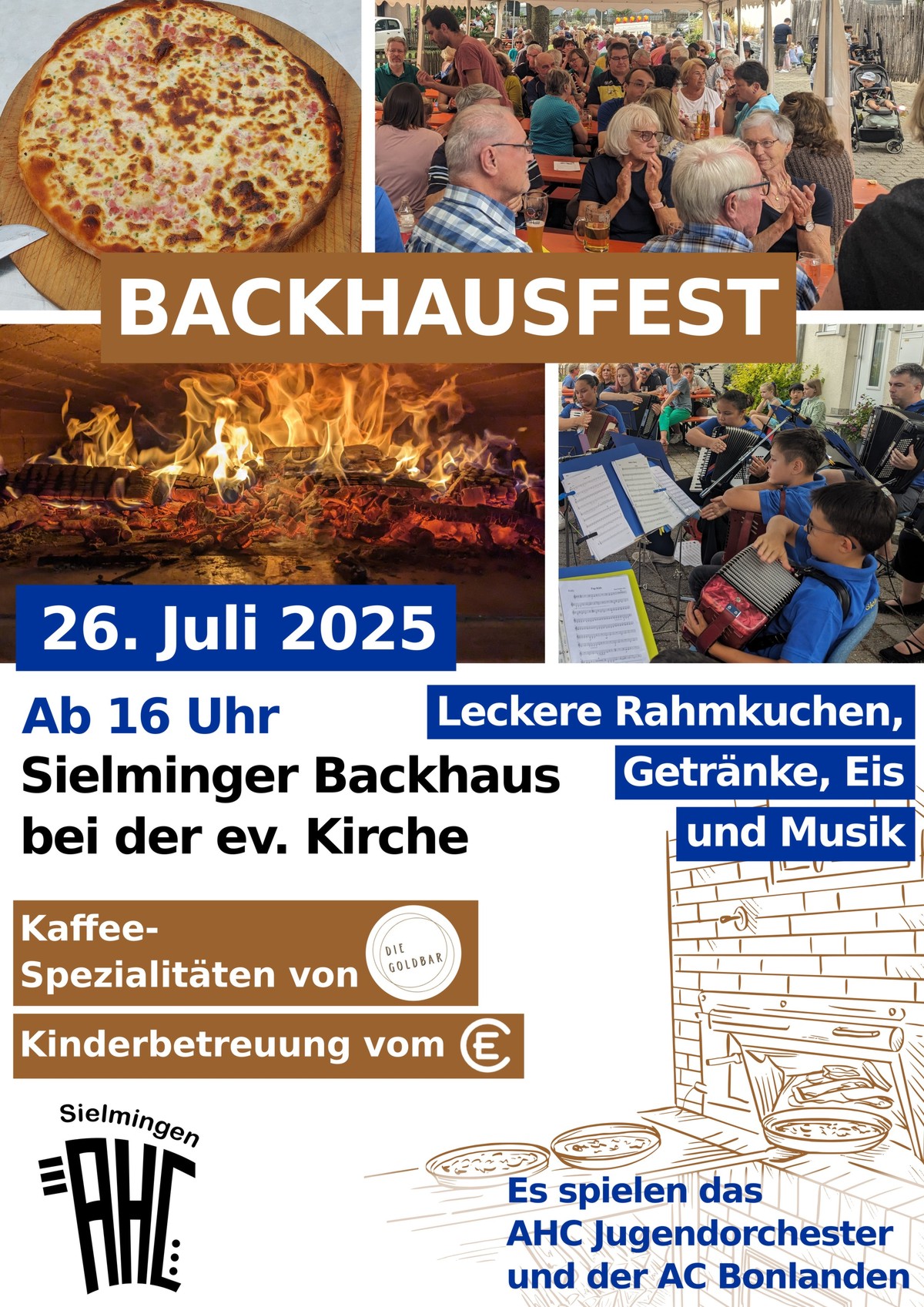 Backhausfest am 26. Juli 2025 ab 16 Uhr
